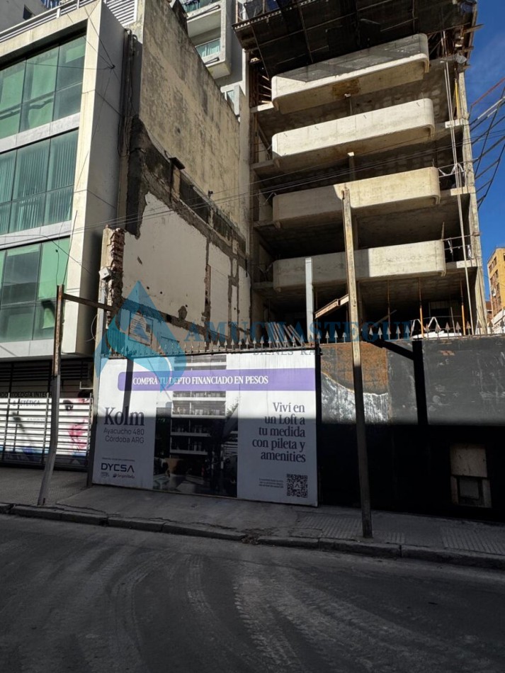 VENTA LOFT CON BALCON TERRAZA EN GUEMES - En Obra